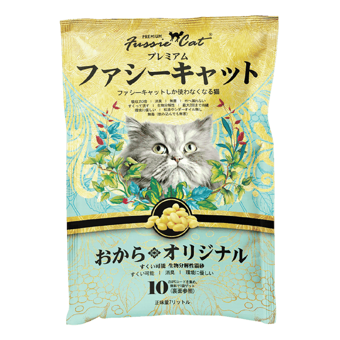 Fussie Cat Soybean Cat Litter 6L X6