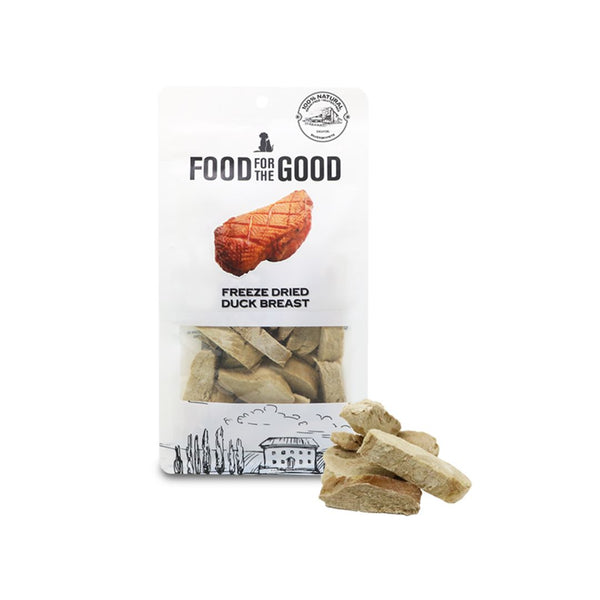 Food For The Good Duck Breast Freeze-Dried Treats For Cats & Dogs 70g