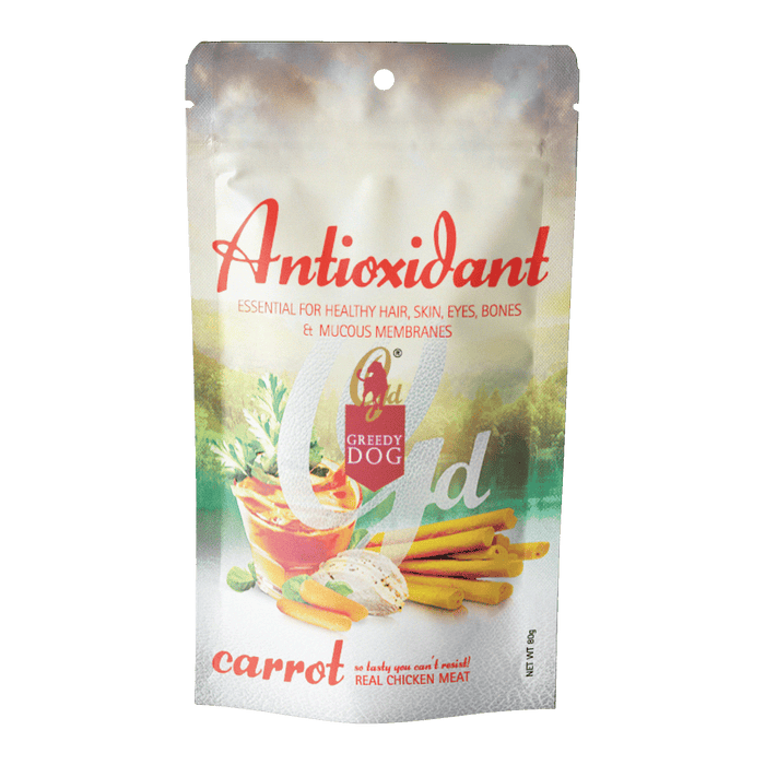 Greedy Dog Antioxidant Carrot Formula 80g X12