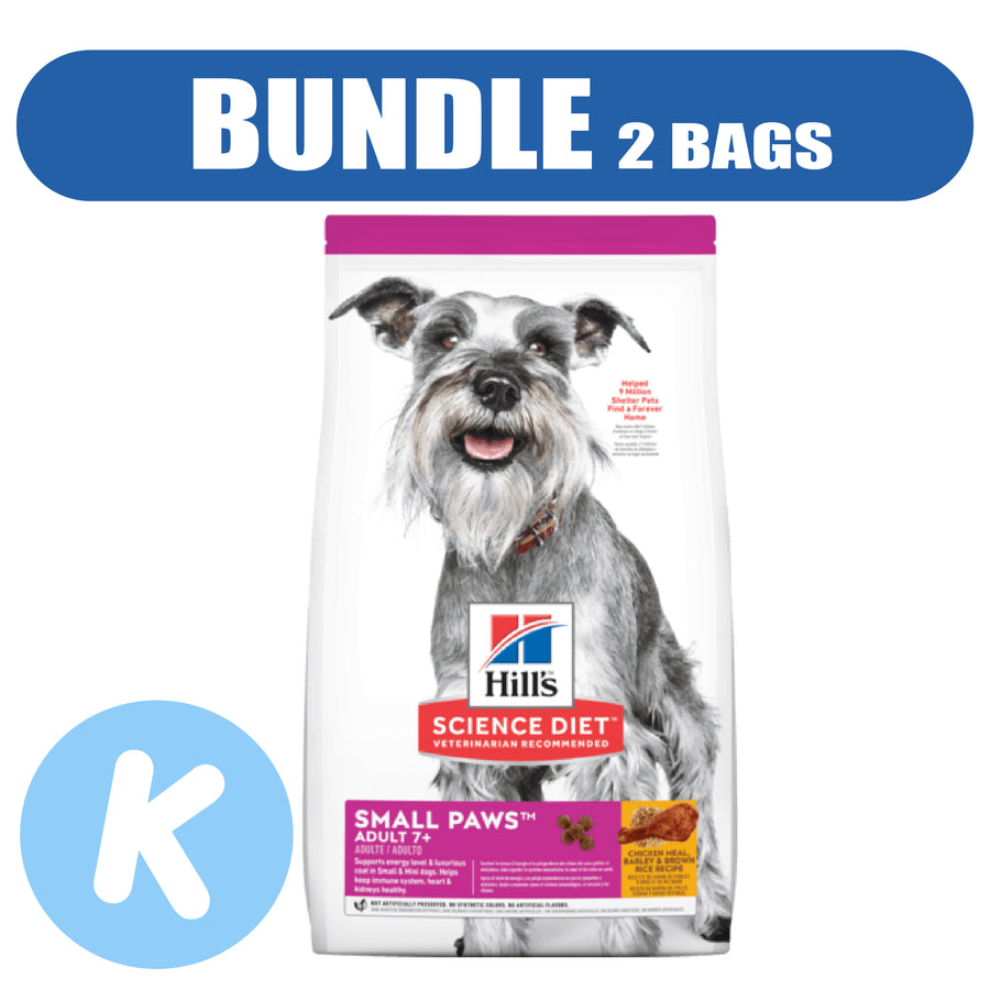Hill's Science Diet Adult 7+ Small Paws (2 Sizes)