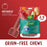 Happi Doggy Zest Apple 4 Inch Dental Dog Chew 25g X 50 Pcs