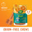 Happi Doggy Zest Orange Dental Dog Chew 150g