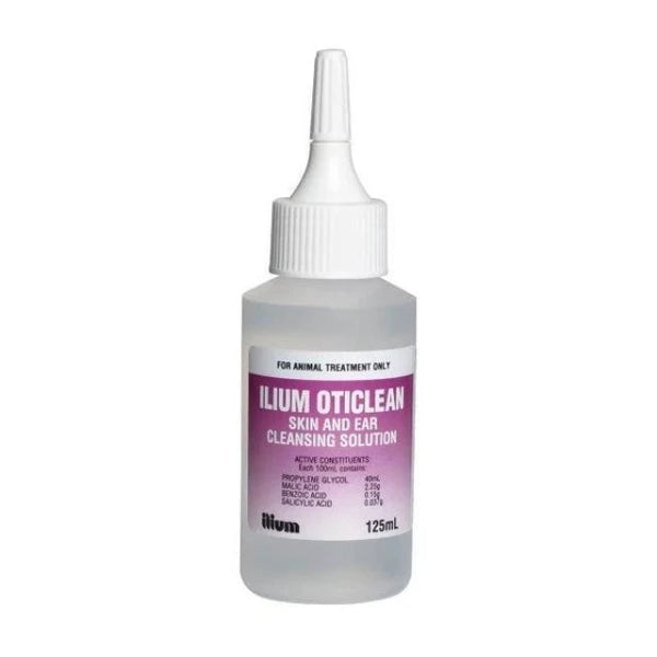 Ilium Oticlean Skin & Ear Cleansing Solution 125ml