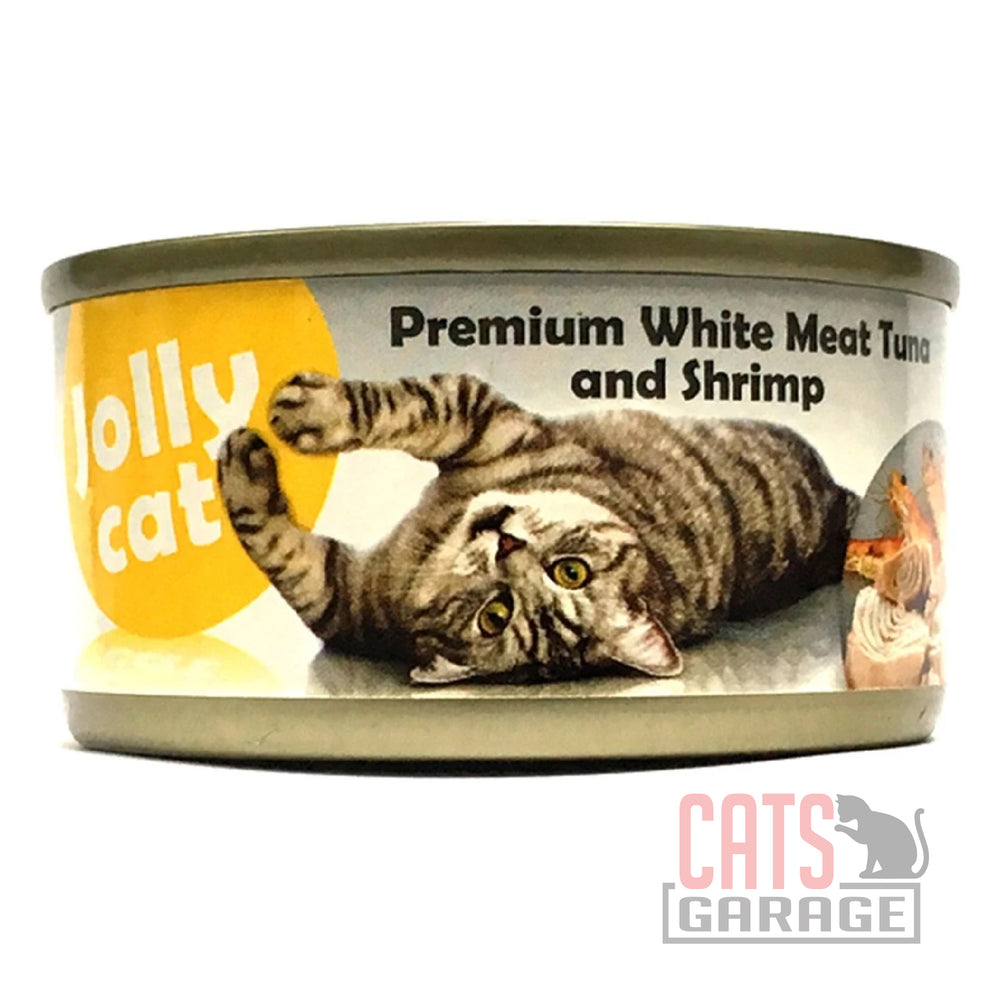 Jolly Cat Premium - White Meat Tuna & Shrimp 80g