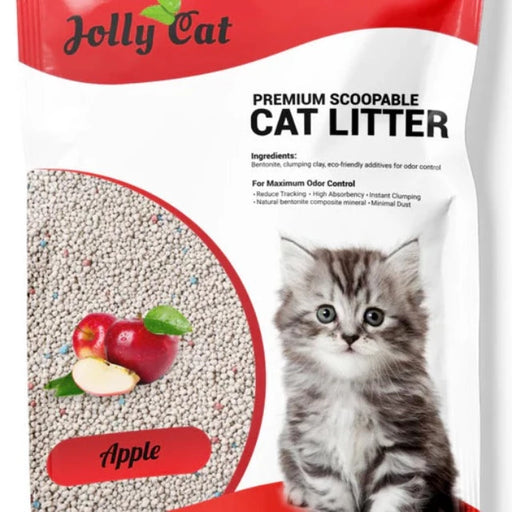 Jolly Cat Bentonite Litter APPLE Cat Sand Litter 10L