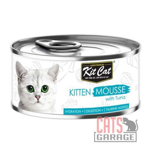 KitCat Kitten Mousse Tuna 80g (2 Sizes)