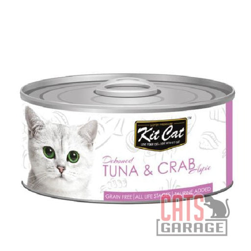 KitCat Deboned Tuna & Crab Aspic 80g (2 Sizes)