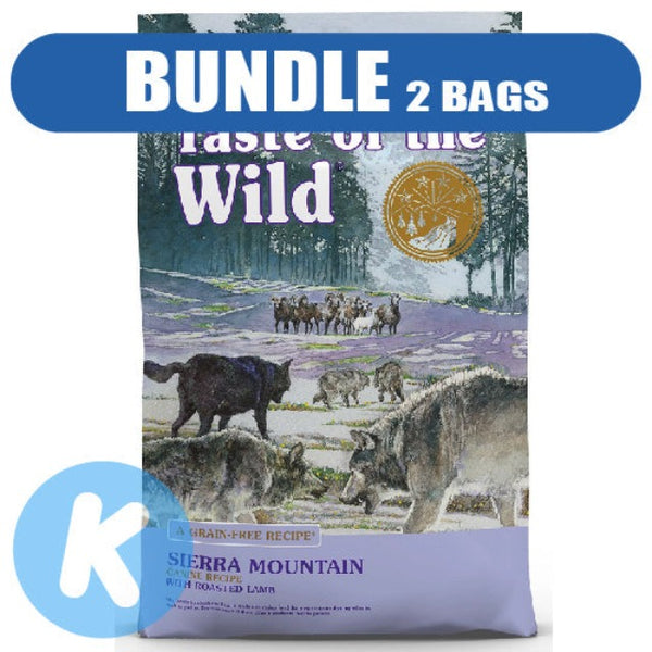 Taste Of The Wild Canine Sierra Mountain Roasted Lamb Dry Dog Food 2kg