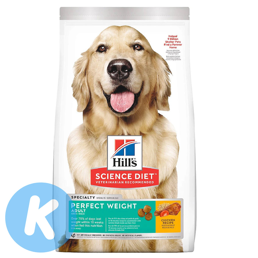 Hill's Science Diet Adult Perfect Weight Chicken 25lbs / 11.3kg