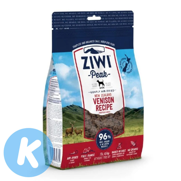 ZIWI Peak Dog Air Dried Venison Dry Dog Food (3 Sizes)