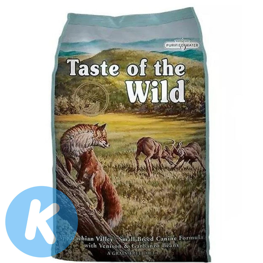 Taste of the Wild Canine Appalachian Valley Small Breed Venison Dry Dog Food 12.2kg