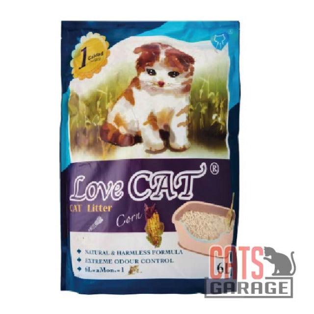 Love Cat® CORN Cat Tofu Litter 6L