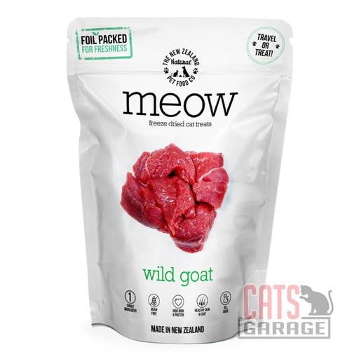 MEOW Freeze Dried Raw Wild Goat 50g X4