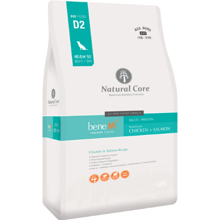 Natural Core Bene M50 Indoor Multi-Protein Dog Dry Food (2 Sizes)
