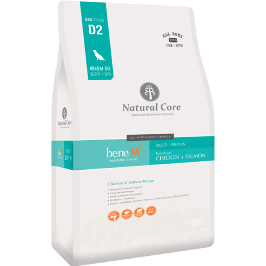 Natural Core Bene M50 Indoor Multi-Protein Dog Dry Food (2 Sizes)