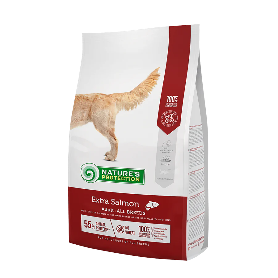 Nature's Protection Dog Adult Extra Salmon (2 Sizes)
