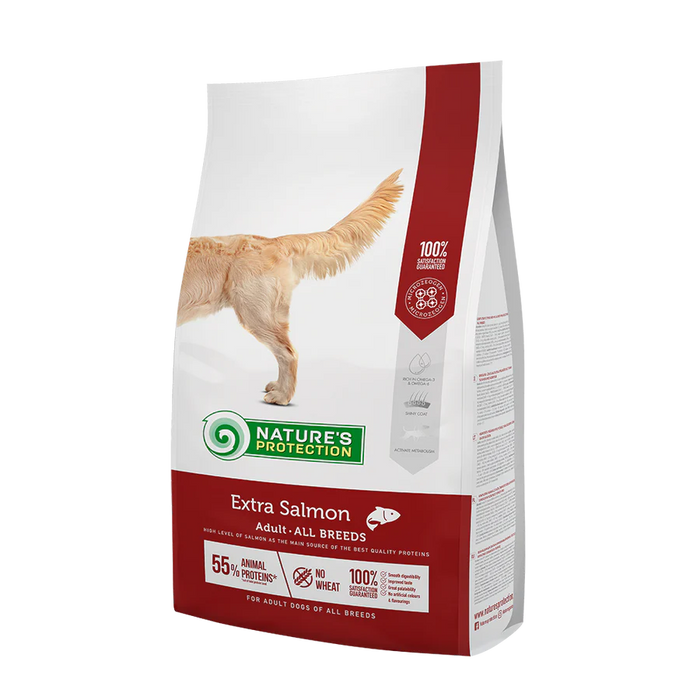 Nature's Protection Dog Adult Extra Salmon (2 Sizes)