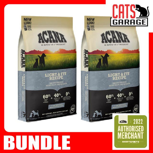 ACANA HERITAGE Light and Fit Dog Dry Food 2kg