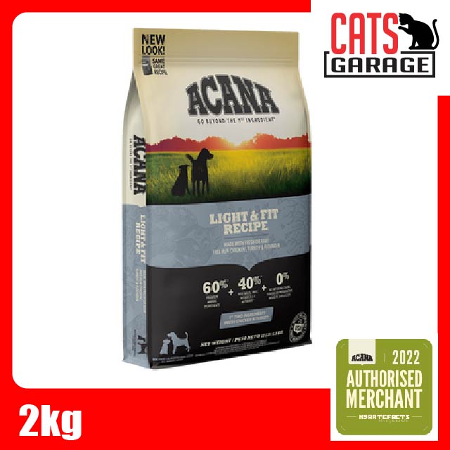 ACANA HERITAGE Light and Fit Dog Dry Food 2kg