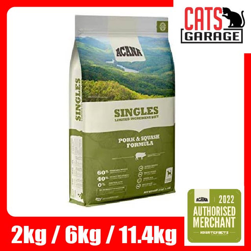 ACANA SINGLES Yorkshire Pork Dog Dry Food (3 Sizes)