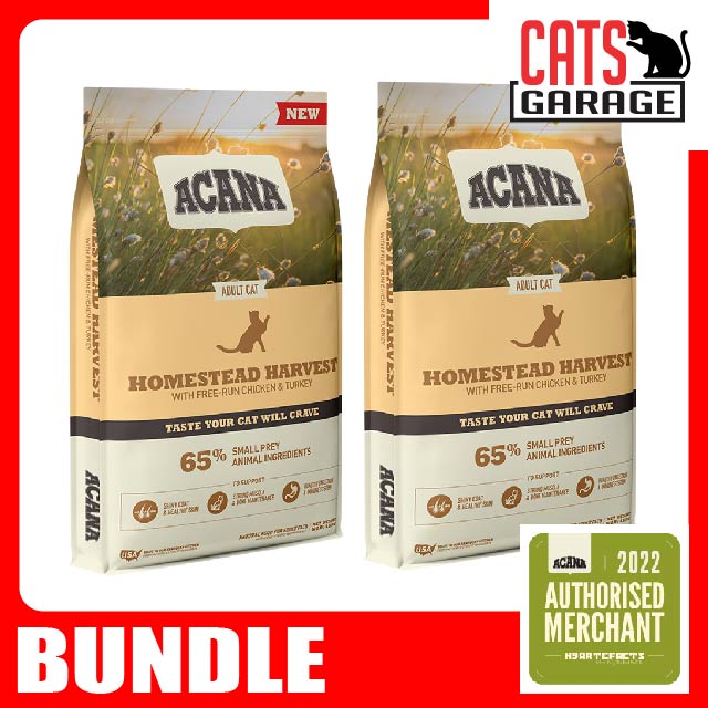 ACANA Classics Homestead Harvest Chicken & Turkey Cat Dry Food (2 Sizes)