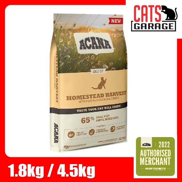 ACANA Classics Homestead Harvest Chicken & Turkey Cat Dry Food (2 Sizes)