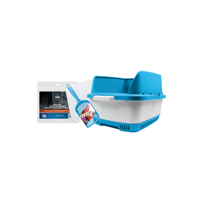 Cateco Odour Eliminating Litter Box Complete Kit (2 Colours)