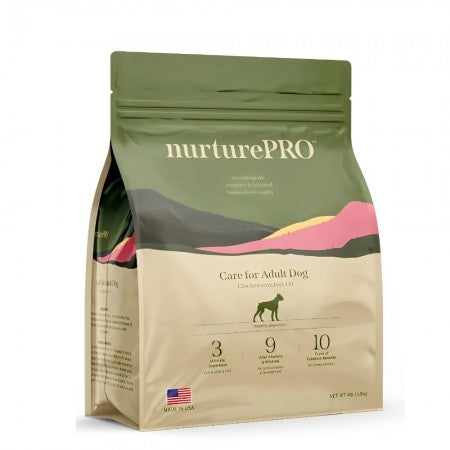 Nurture Pro Dog Food Original Chicken with Fish Oil Care For Adult Breed (3 Sizes)
