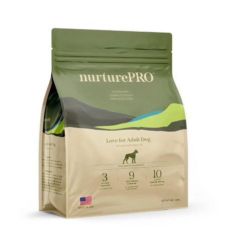 Nurture Pro Dog Food Original Salmon with Fish Oil Love For Adult Breed (3 Sizes)