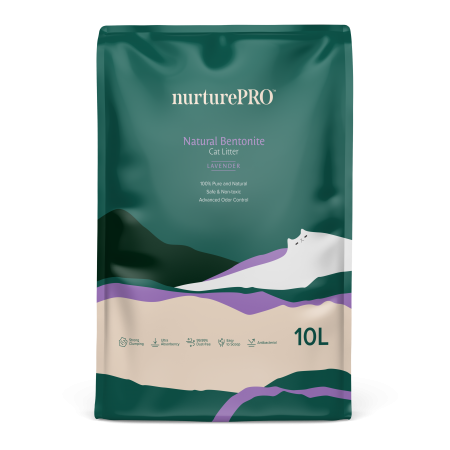 Nurture Pro Natural Bentonite Cat Litter 10L - 3 Scents