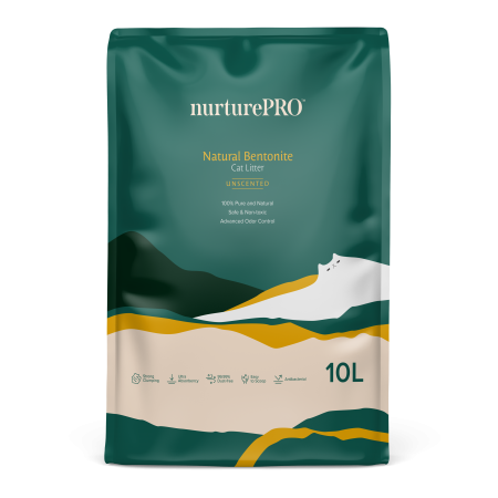 Nurture Pro Natural Bentonite Cat Litter 10L - 3 Scents