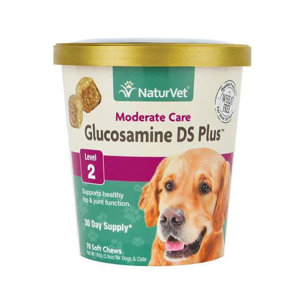Naturvet Glucosamine DS Plus Level 2, 70 count