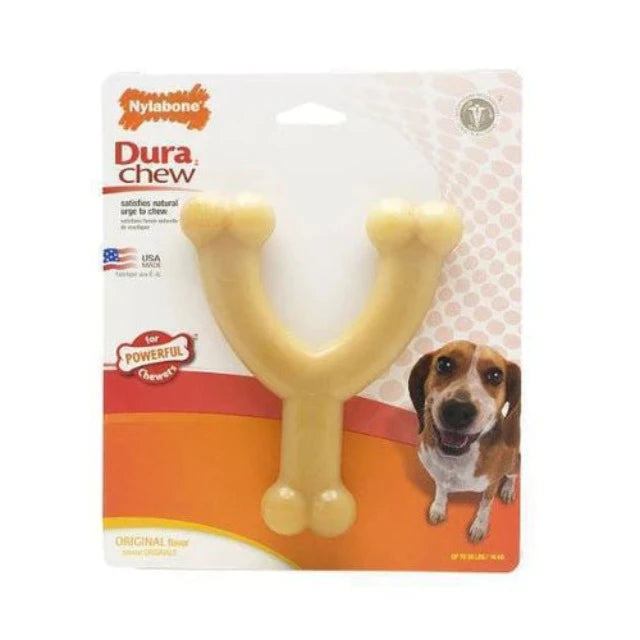 Nylabone Dura Chew Wishbone Original Wolf