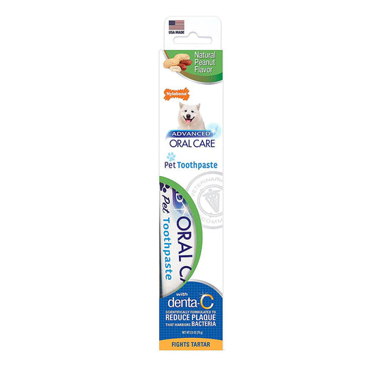 Nylabone Advanced Oral Care Dog Peanut Butter Toothpaste