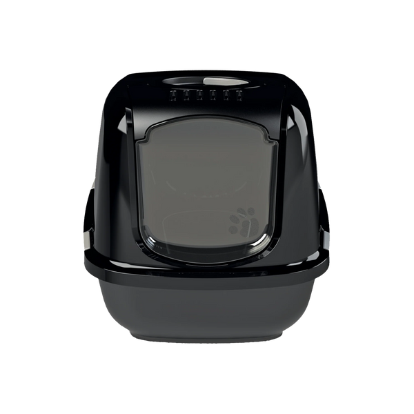 PeeWee EcoDome Cat Litter Tray Black