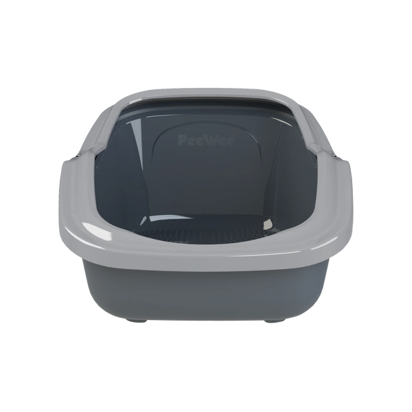 PeeWee EcoMinor Cat Litter Tray Grey
