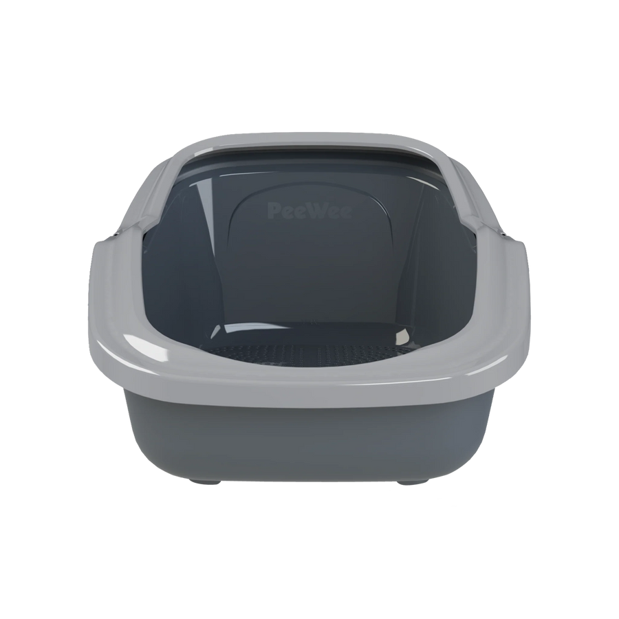 PeeWee EcoMinor Cat Litter Tray Grey