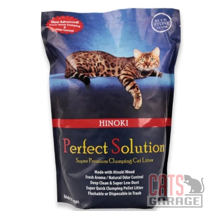 Perfect Solution - Hinoki Wood Clumping Cat Litter 7L