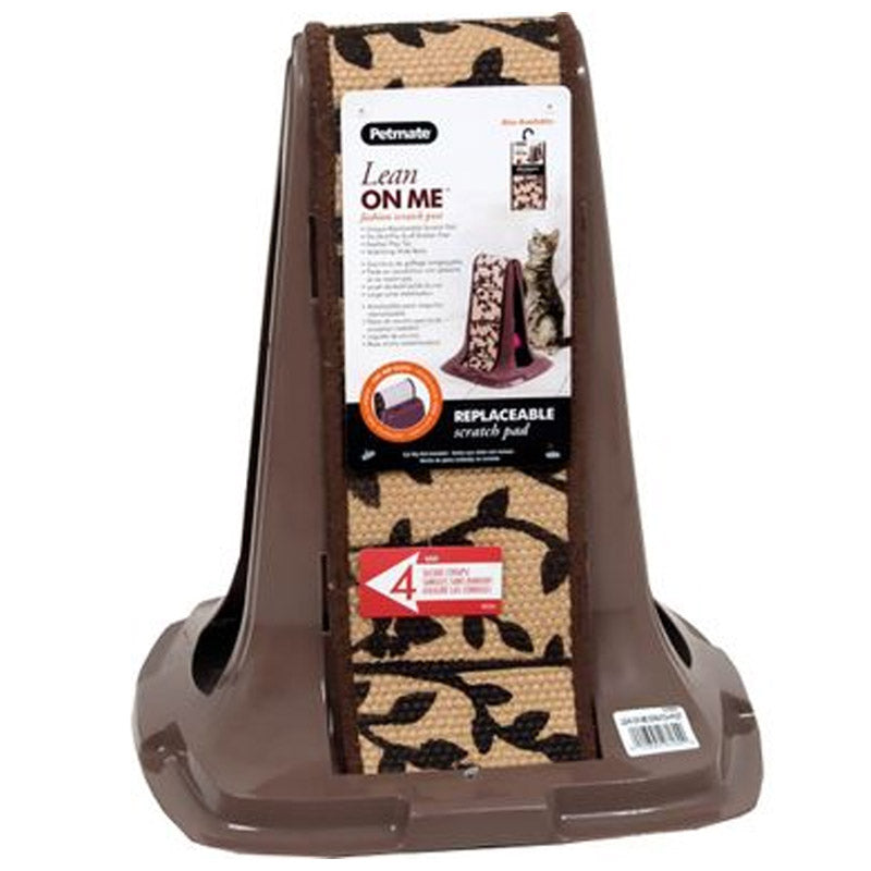 Petmate Lean On Me Fashion Scratch Post for Cats