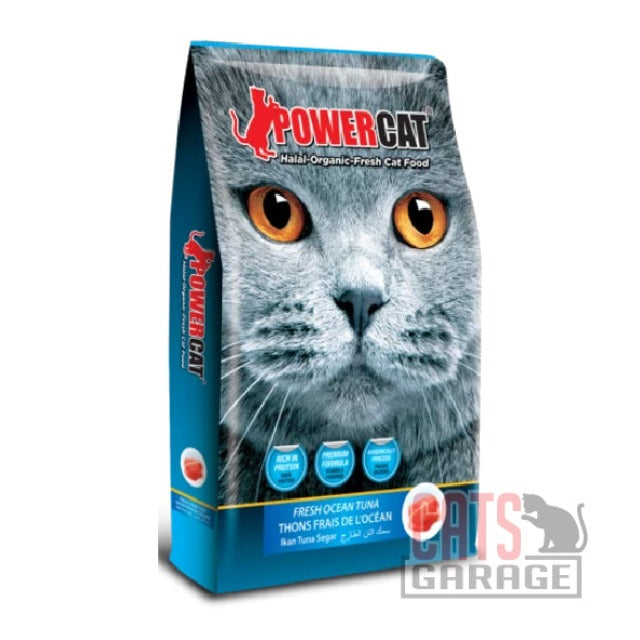 Powercat Halal Organic Fresh Ocean Tuna 500g X4