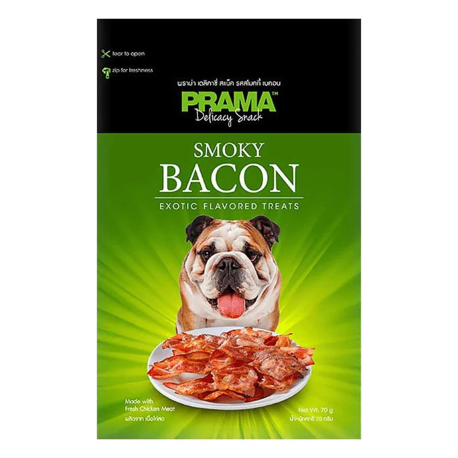 Prama Delicacy Snack Classic Meat Dog Treats 70g | Tasty Meat Dog Snack for Training, Rewards & Daily Treating