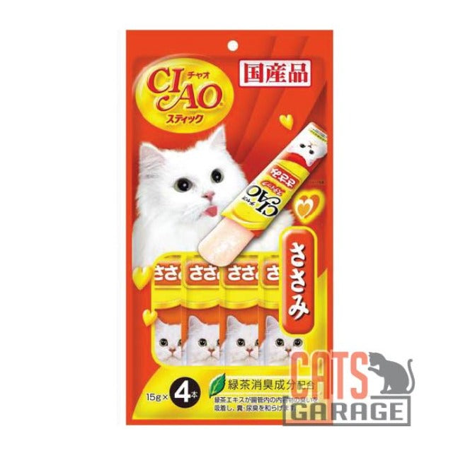 CIAO Stick Chicken Fillet in Jelly 15g X4pcs