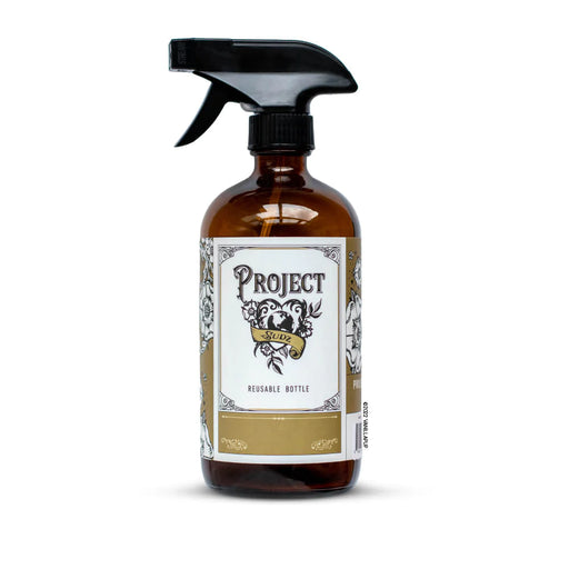Project Sudz Reusable Glass Spray Bottle (Empty)