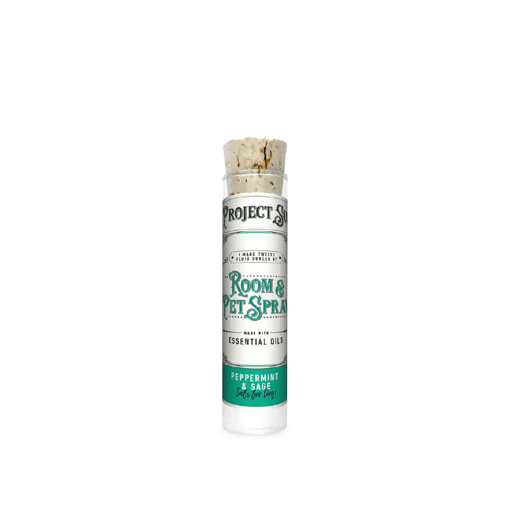Project Sudz Peppermint & Clary Sage Room & Pet Spray Tabs 10g