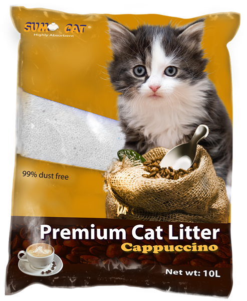 Sumo Cat Premium CAPPUCINO Cat Litter 10L
