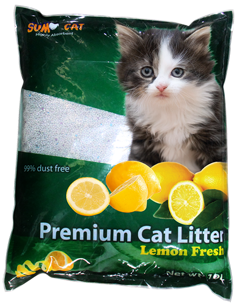 Sumo Cat Premium LEMON Cat Litter 10L