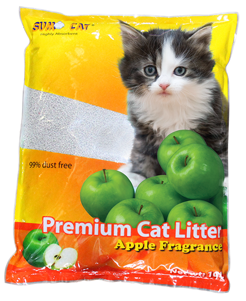 Sumo Cat Premium APPLE Cat Litter 10L
