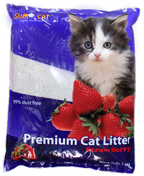Sumo Cat Premium STRAWBERRY Cat Litter 10L