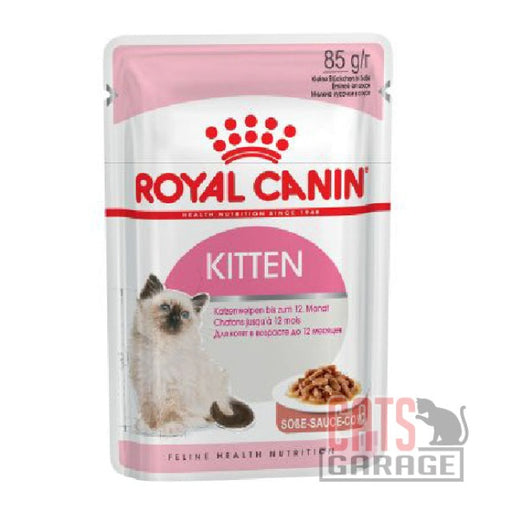 Royal Canin Feline Pouch Kitten Cat Wet Food in Gravy 85g X12