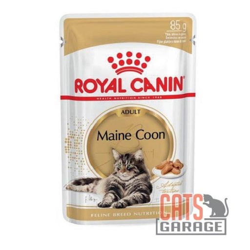Royal Canin Feline Pouch Maine Coon Adult Cat Wet Food 85g X12